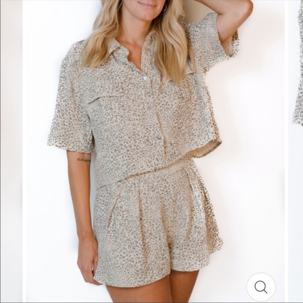 Leopard short set - Picture 2 of 4